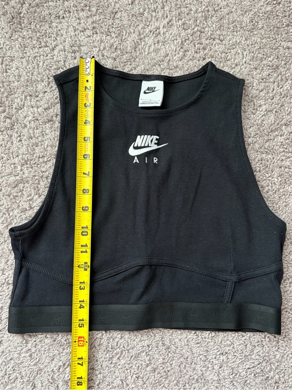 Nike Black Cropped Athletic Tank Duo - Picture 7 of 8
